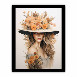 Girl Flower Cap