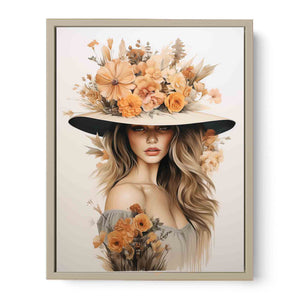 Girl Flower Cap