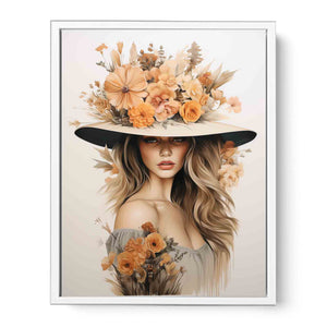 Girl Flower Cap