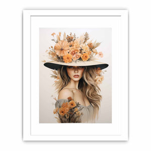 Girl Flower Cap