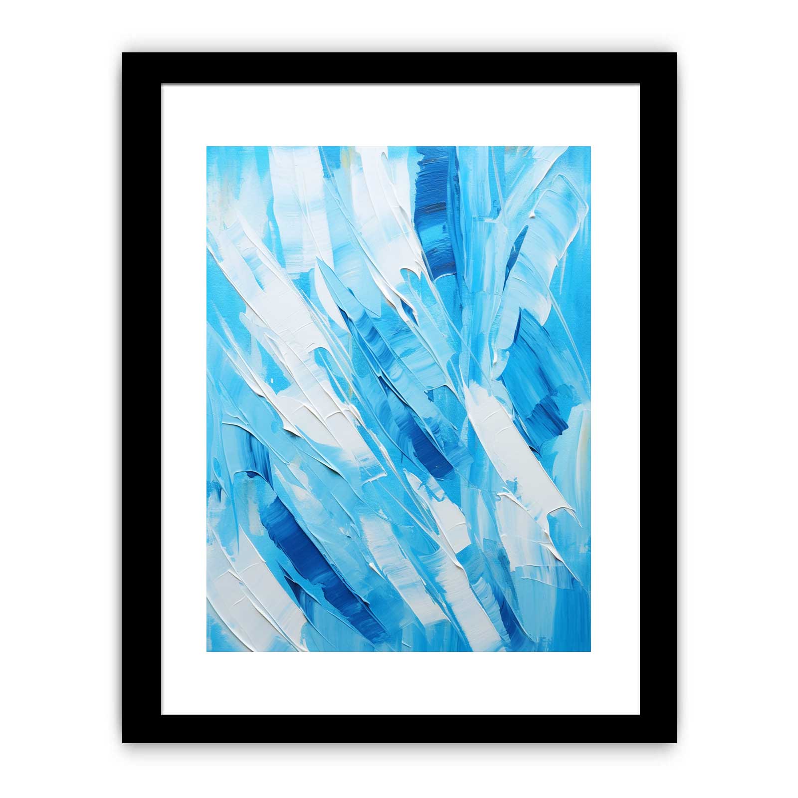 Abstract Blue Palette  art Painting