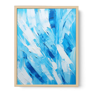 Abstract Blue Palette  art Painting