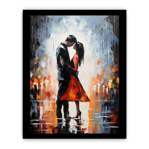 Couple Modern Art Painting
