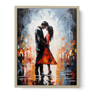 Couple Modern Art Painting