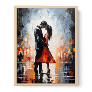 Couple Modern Art Painting