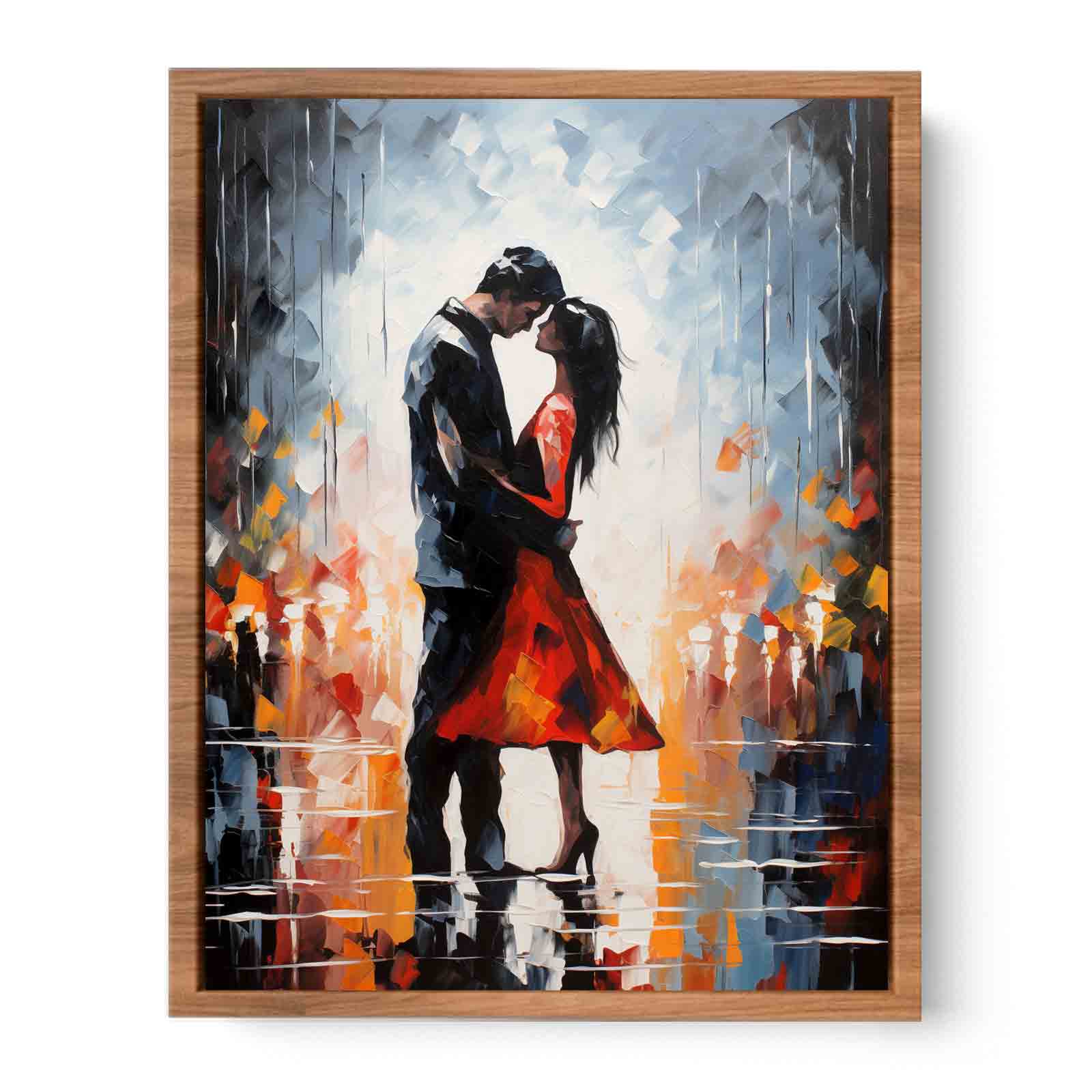 Couple Modern Art Painting