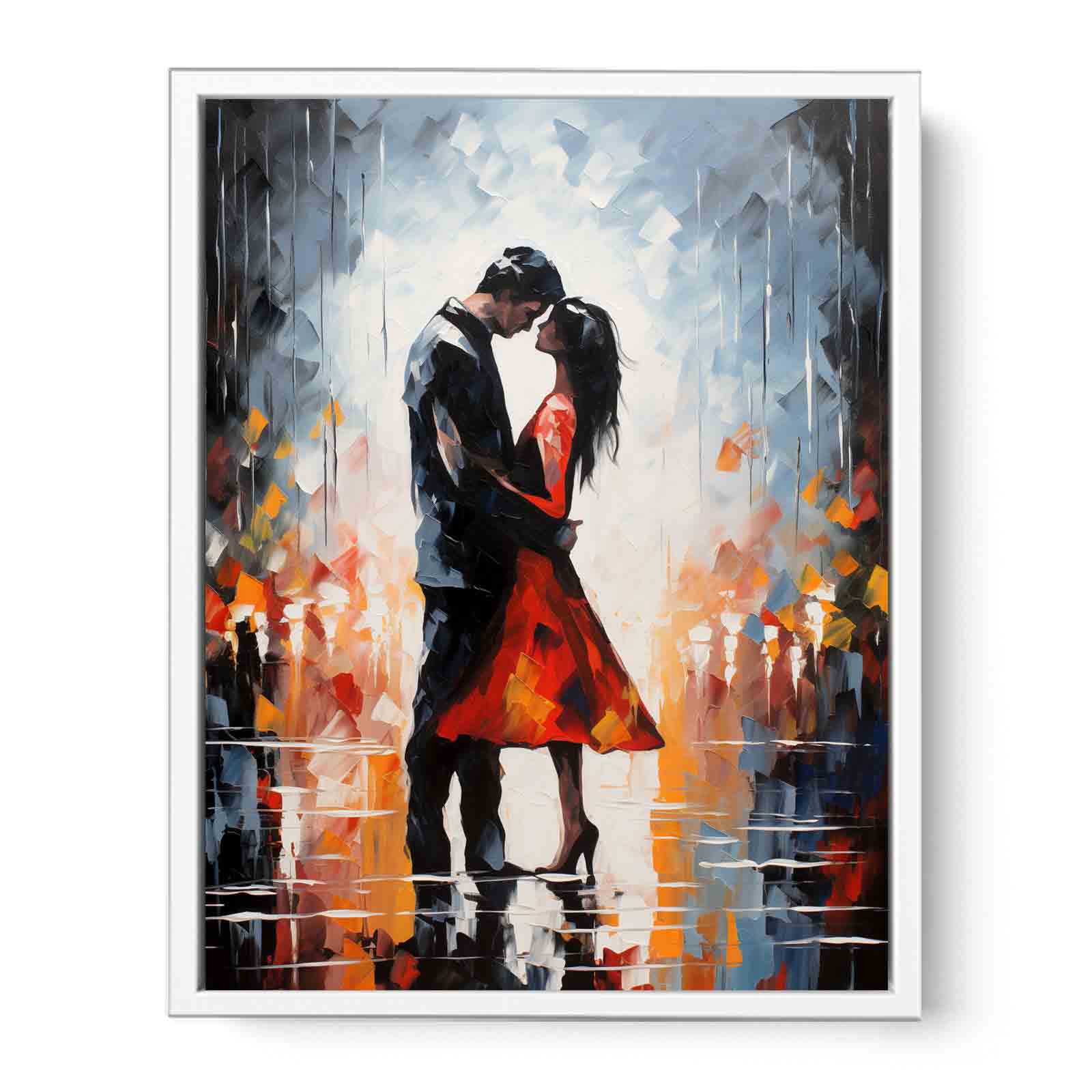 Couple Modern Art Painting
