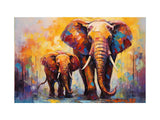 Elephant Modern Art Painting artwork preview