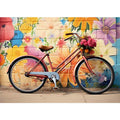 Modern Bicycle Art Painting