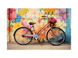 Modern Bicycle Art Painting artwork preview
