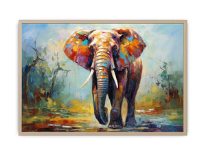 Modern art Elephant Teeth Painting
