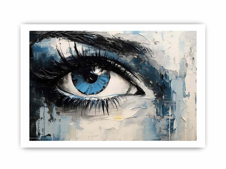 Eyes Modern Art Painting