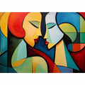 Two Women Modern Art Painting