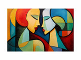 Two Women Modern Art Painting artwork preview
