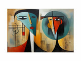 Man Woman Modern Art Painting artwork preview