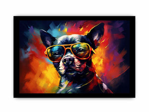 Dog with Glasses