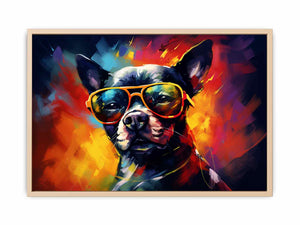 Dog with Glasses