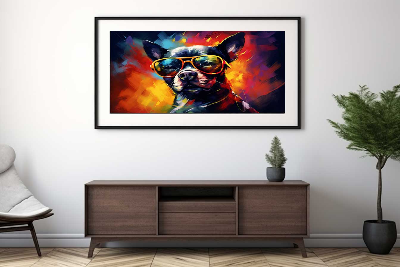 Dog with Glasses