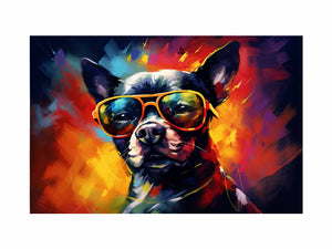 Dog with Glasses