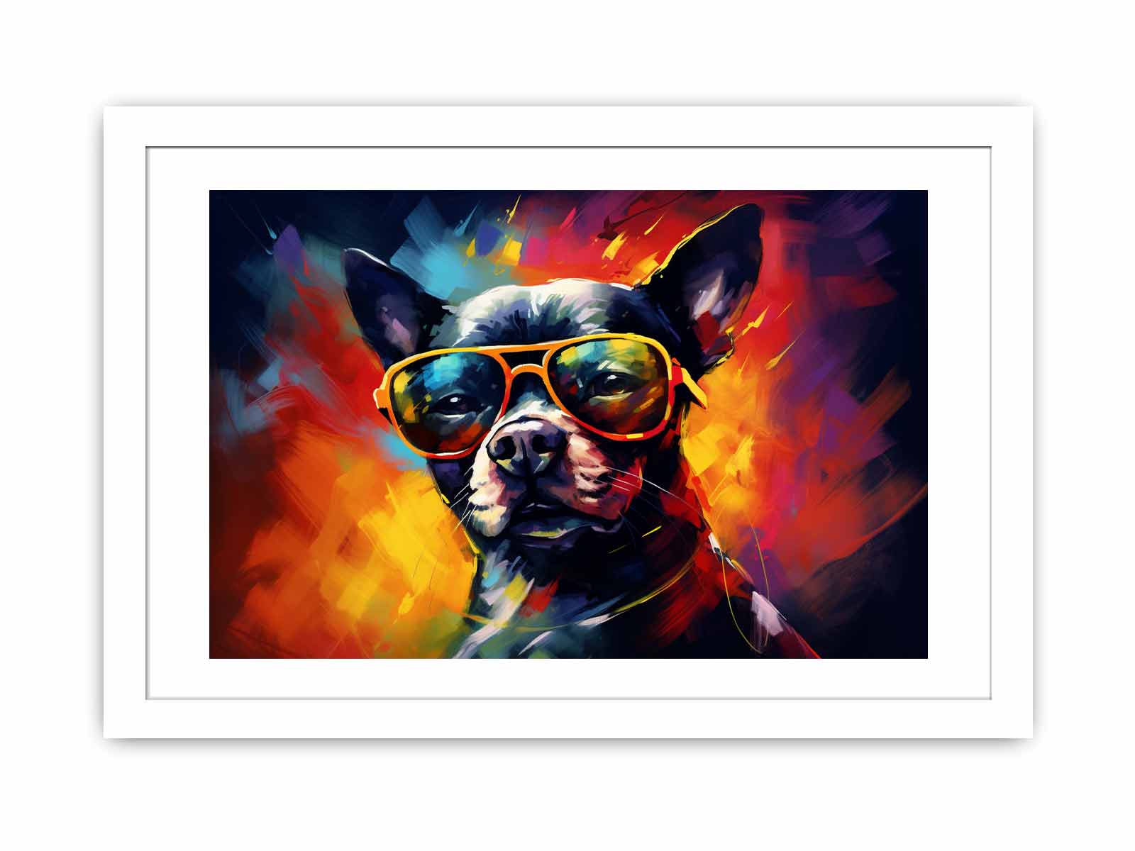 Dog with Glasses