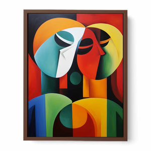 Modern art Three Ladies Painting