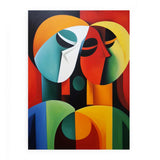 Modern art Three Ladies Painting artwork preview