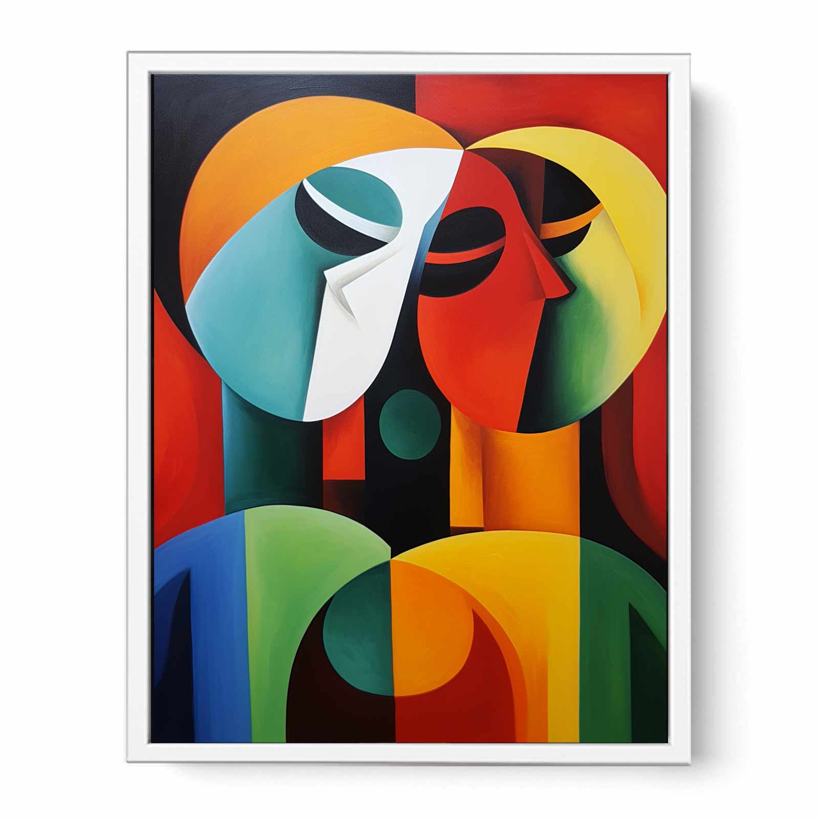 Modern art Three Ladies Painting