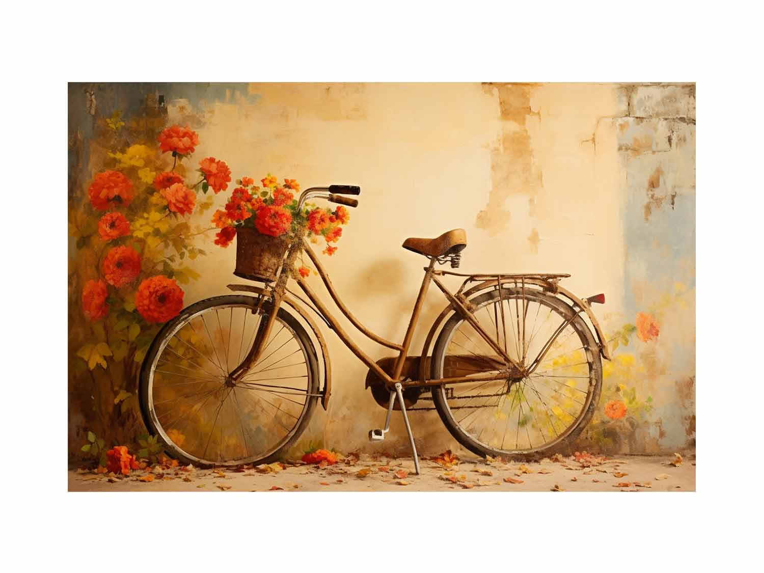 Modern Cycle Art Painting