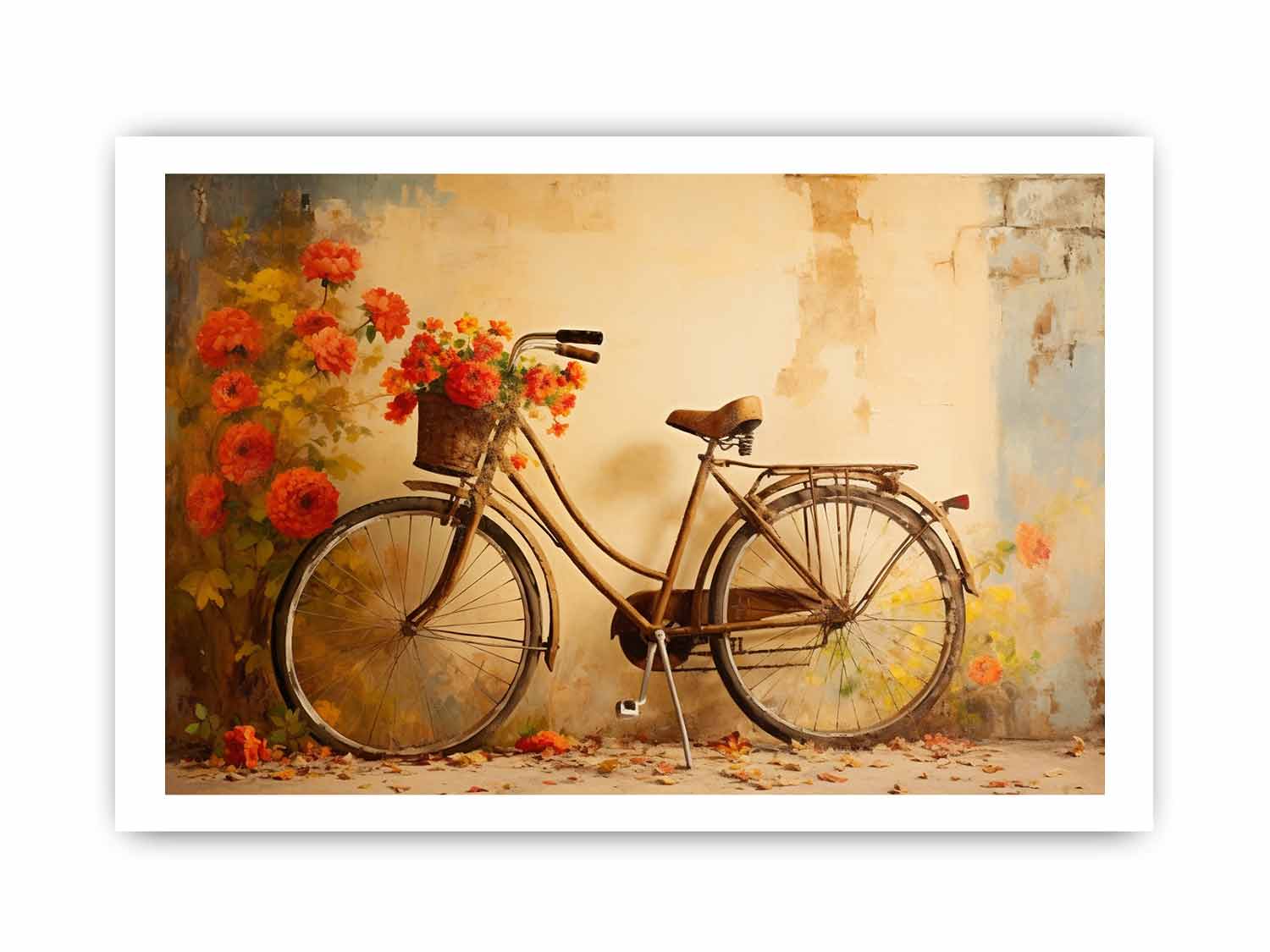 Modern Cycle Art Painting
