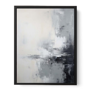 Abstract Grey Painting