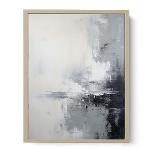Abstract Grey Painting