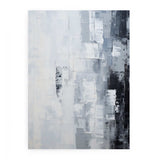 Abstract Knife Grey Art Painting artwork preview