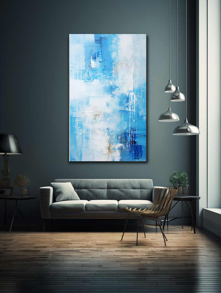 Blue Abstract Painting