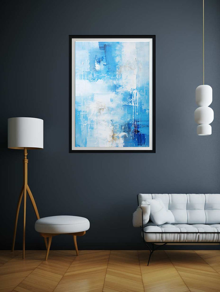 Blue Abstract Painting