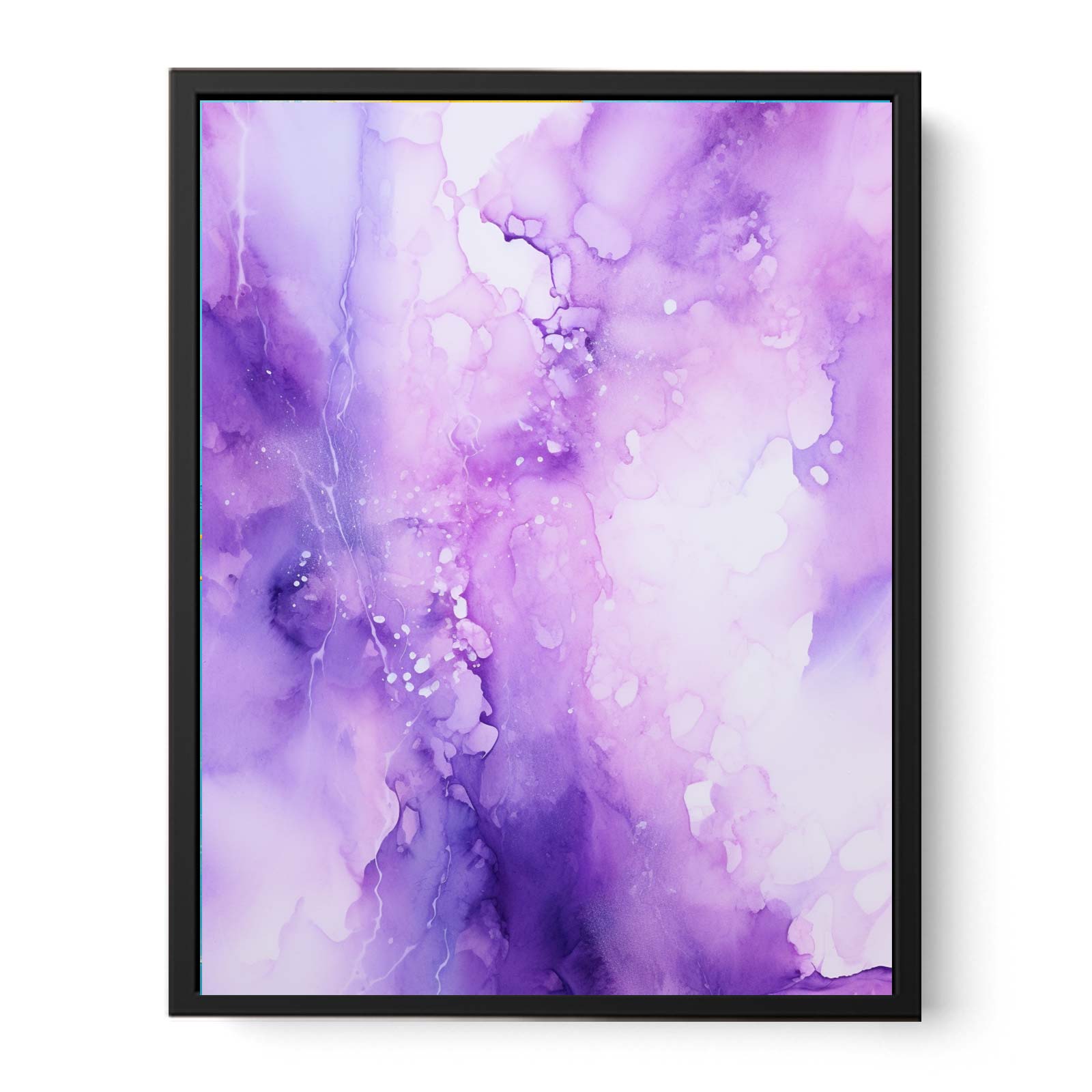 Purple Abstract Painting