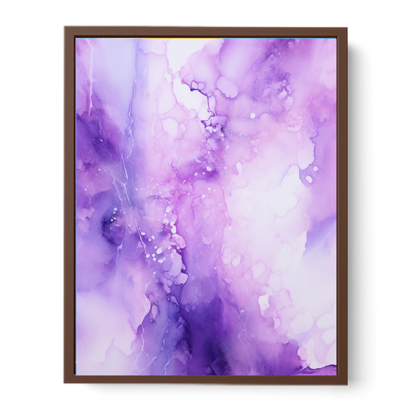 Purple Abstract Painting
