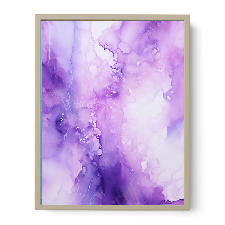 Purple Abstract Painting