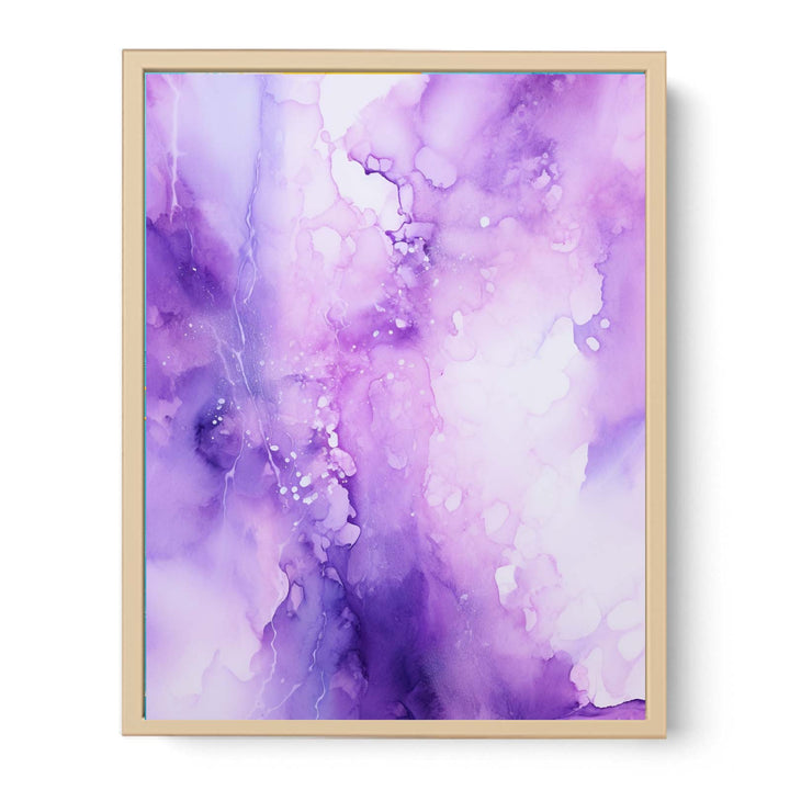 Purple Abstract Painting