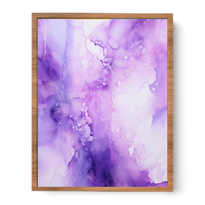 Purple Abstract Painting