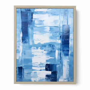 Blue  Abstract Art Painting