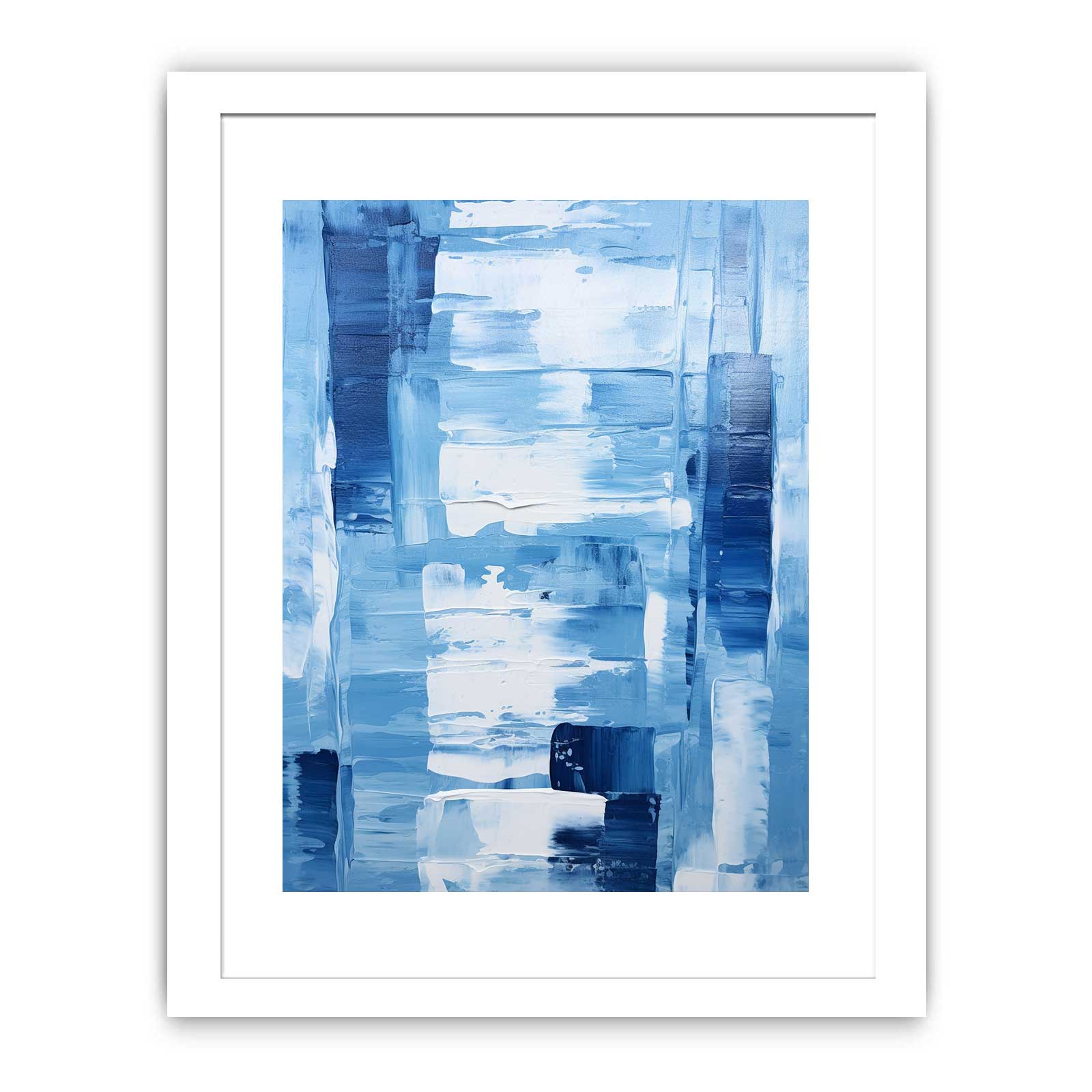 Blue  Abstract Art Painting