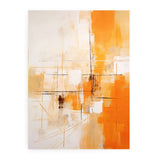 Orange Abstract Art Painting artwork preview