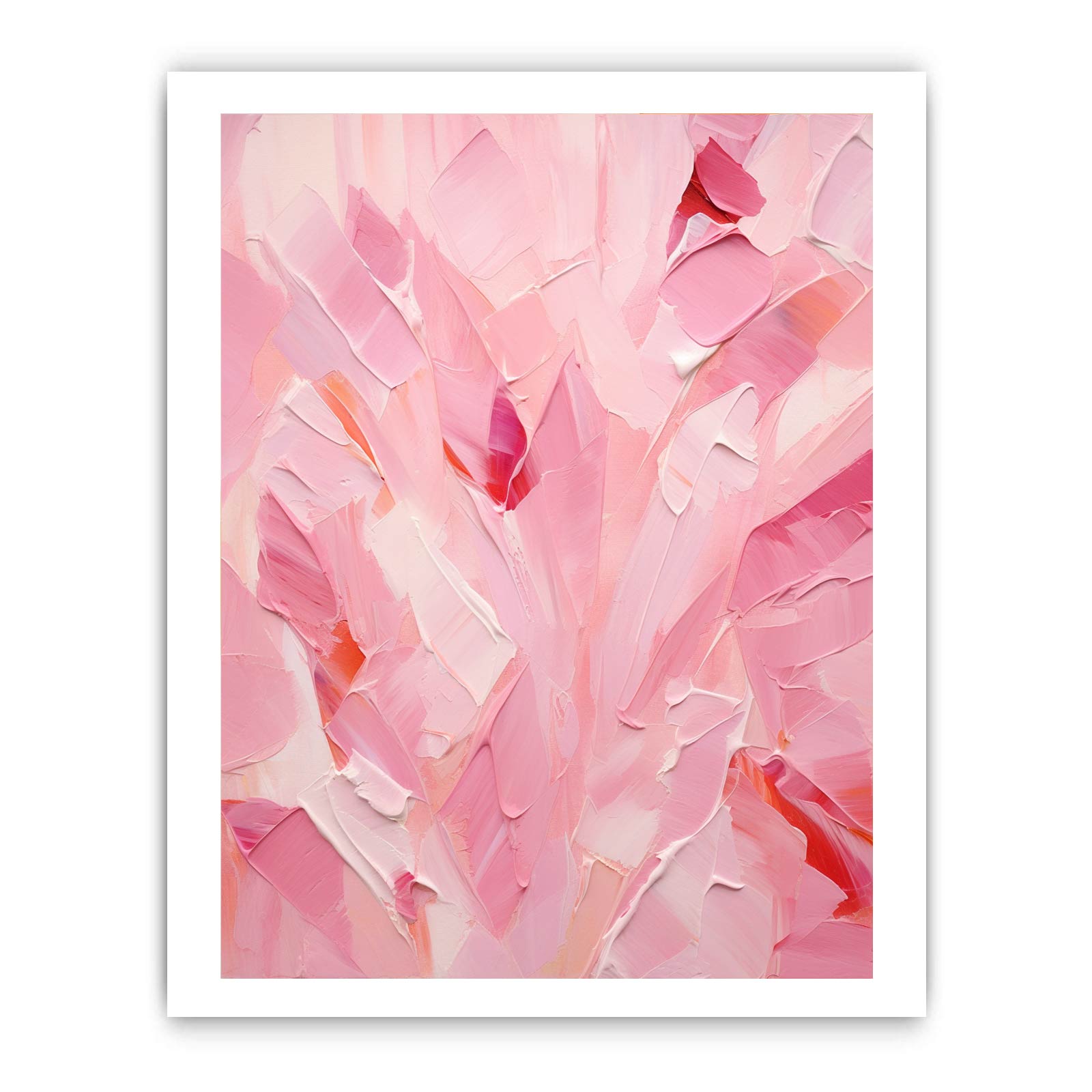 Pink Abstract Painting