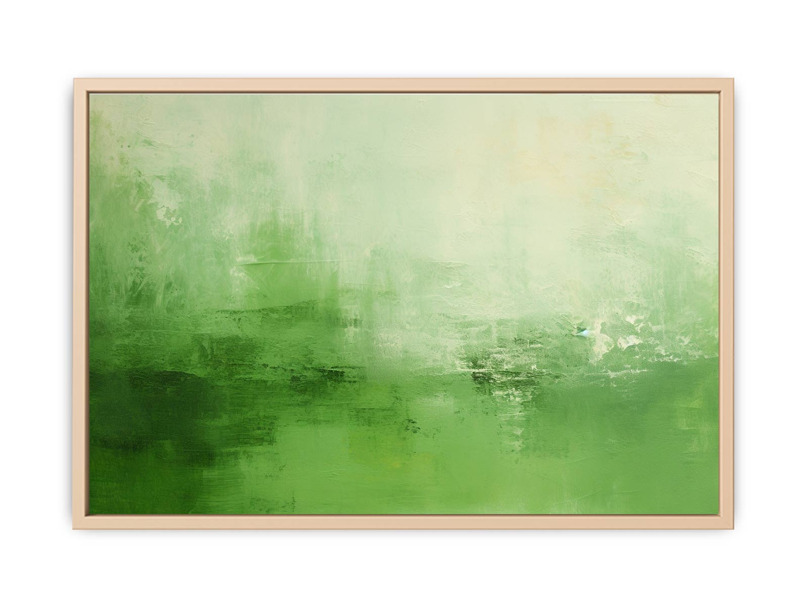 Green Abstract Painting