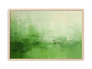 Green Abstract Painting