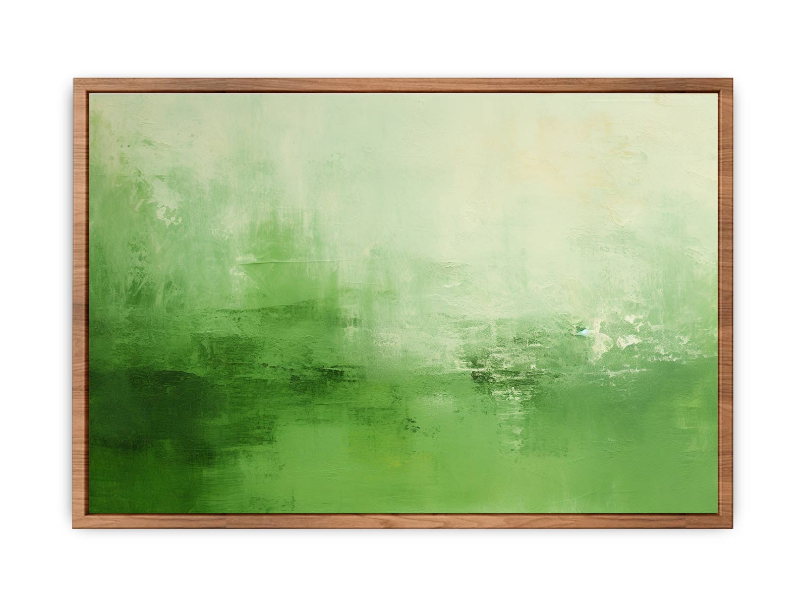 Green Abstract Painting