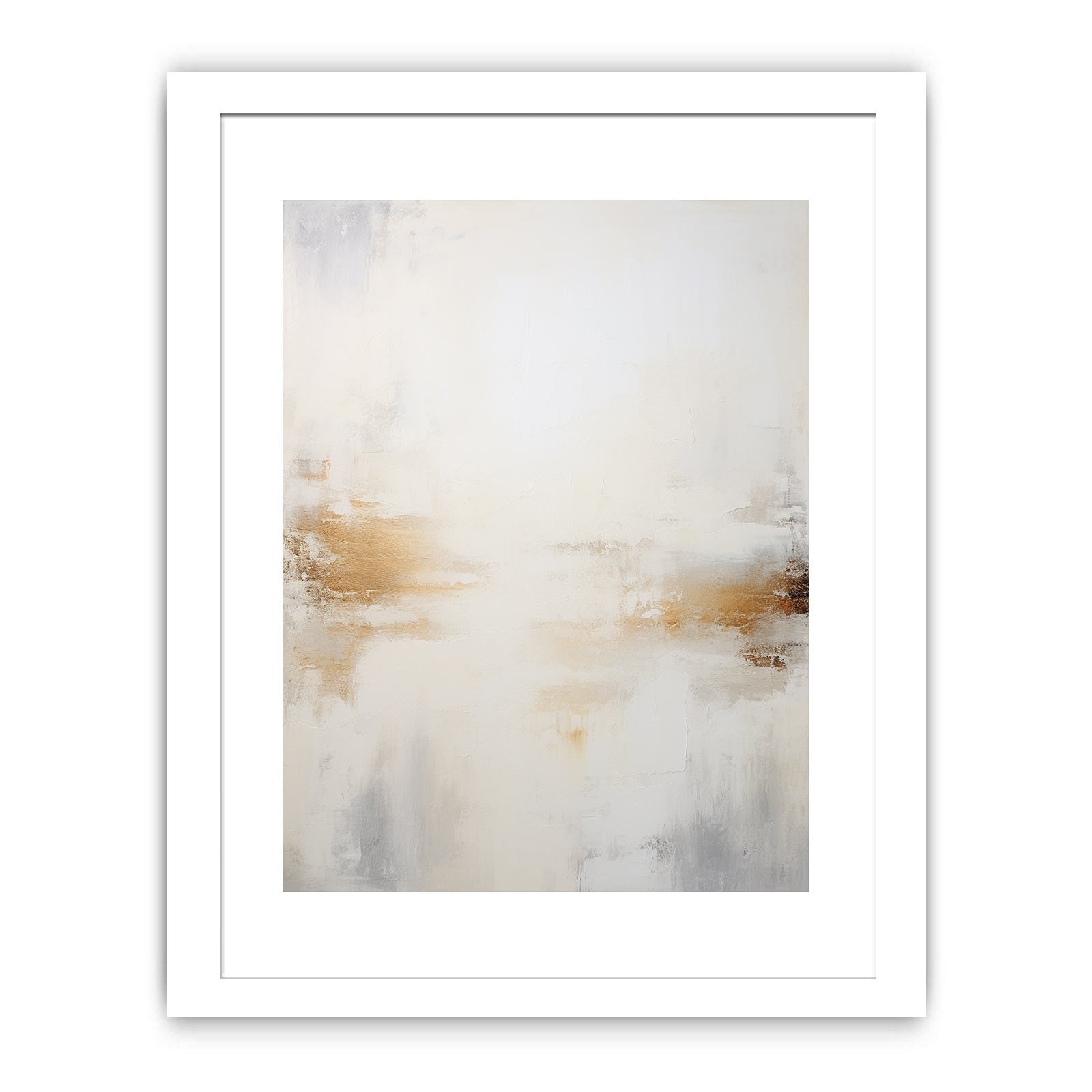 White Abstract Painting