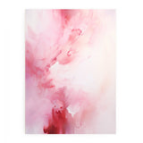 White Pink Abstract Painting artwork preview