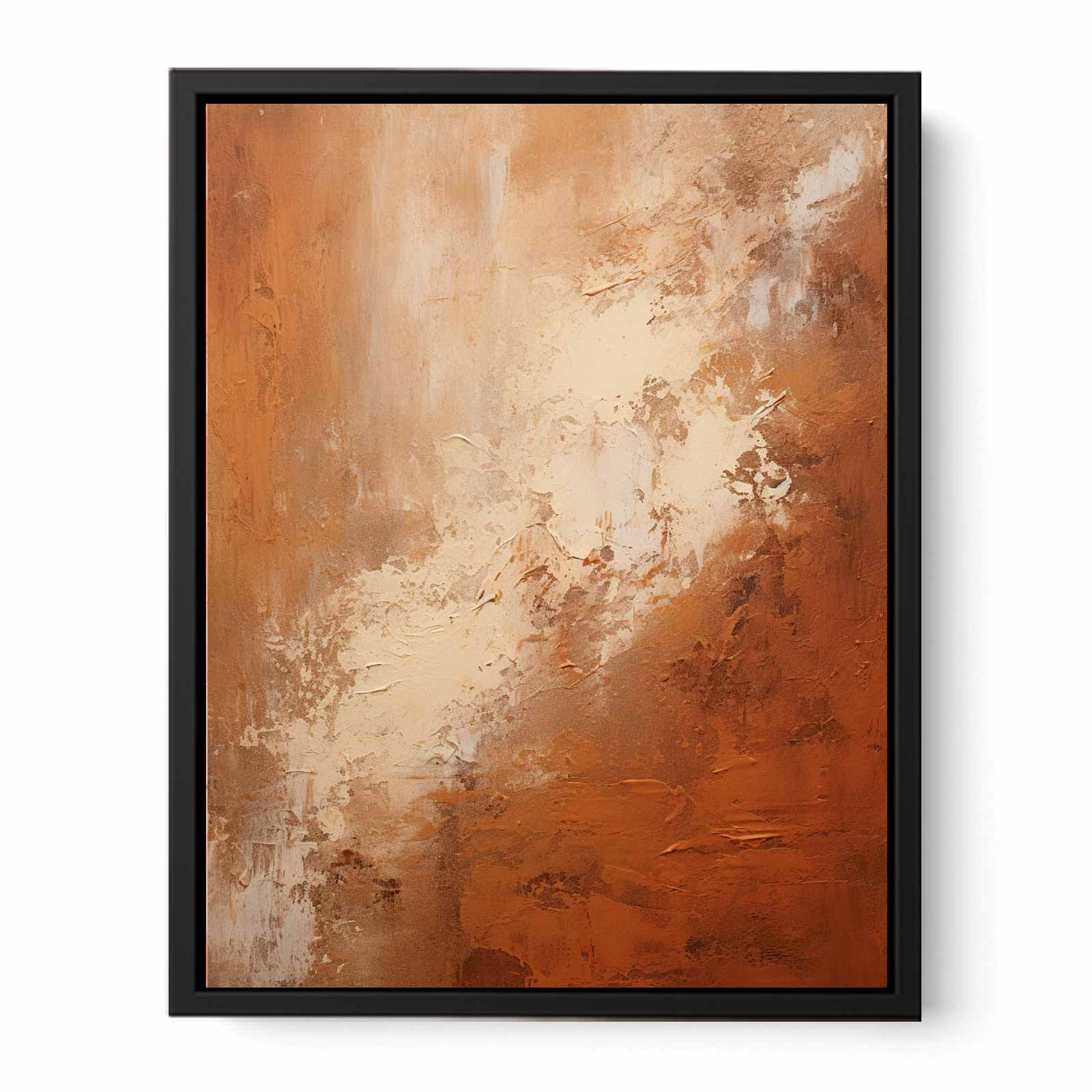 Abstract  Brown Painting