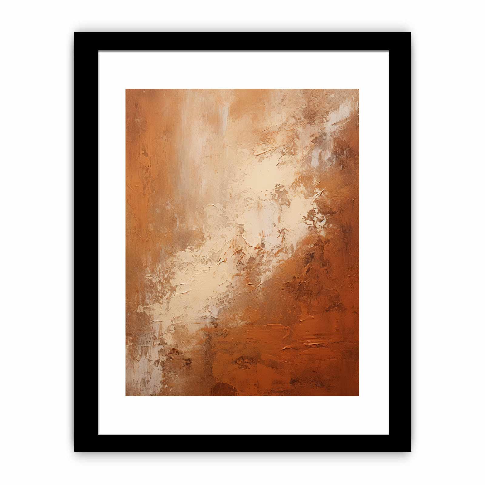 Abstract  Brown Painting